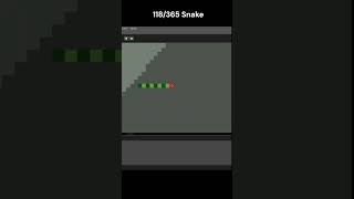 April 28 - Snake | Drawing Pixel Art On One Canva For 365 Days Straight #pixelart