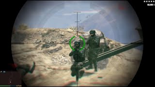 GTA 5 Mountain Helicopter Sniper Shooting | Mission Micheal screenshot 5