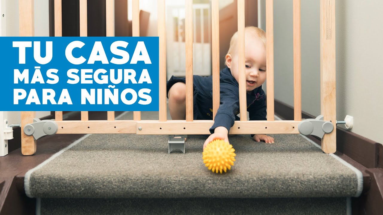 Cómo hacer una puerta de seguridad para tu bebé o niño pequeño