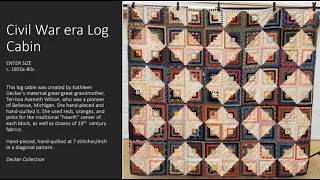 AQSG Virtual Quilt Show  "This IS Your Grandmother's Quilt!"