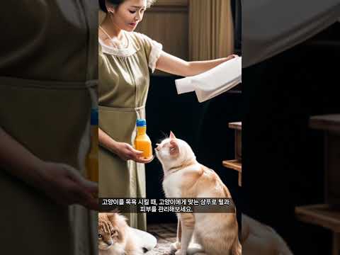 고양이 각질 관리는 이렇게 해보세요 #고양이 #고양이집사 #집사 #고양이영상 #고양이의 #shorts #고양이각질