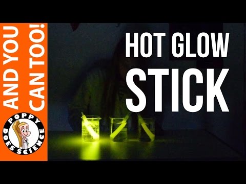 What Happens When You Heat Up A Glow Stick? - Poppy Does Science