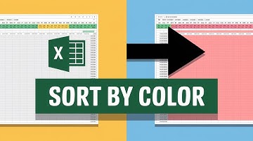 How to Sort By Color in Excel | How to Sort By Cell Color in Excel [GUIDE]