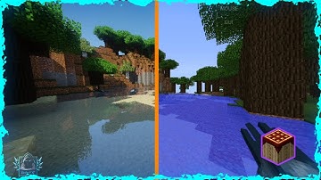 Pojav Launcher Vanilla vs Chocapic13 V6 Medium Shader comparison | Electro7YT