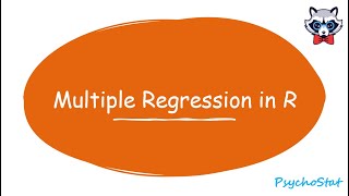 Multiple Regression Using R: Code, Interpretation, and Results