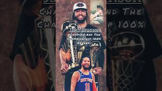 Jalen Brunson: Proven Champion Against All Odds. #newyork #nba #fypシ #hoops