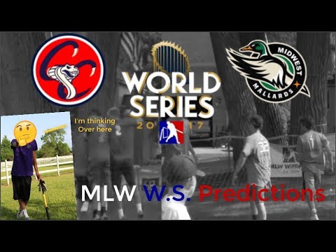 MLW 2017 World Series Predictions - YouTube