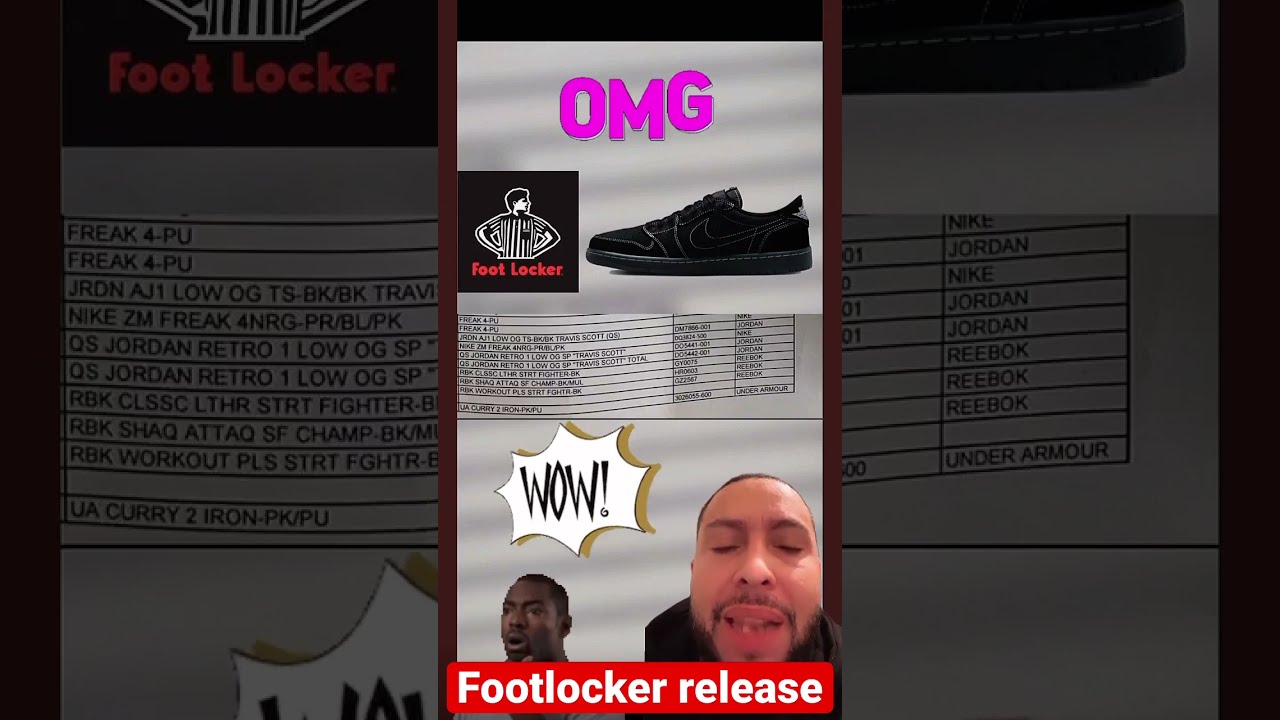Footlocker releasing Air Jordan 1 low 