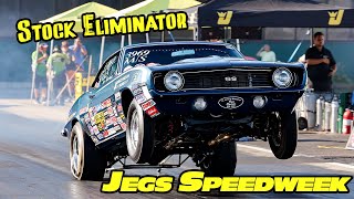 NHRA Stock Eliminator Drag Racing | JEGS Speedweek | National Trail Raceway 2024 screenshot 1