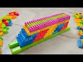 Satisfying DIY lego Train ASMR/ Building Blocks/block game/lego building fun#asmr#buildingblocks