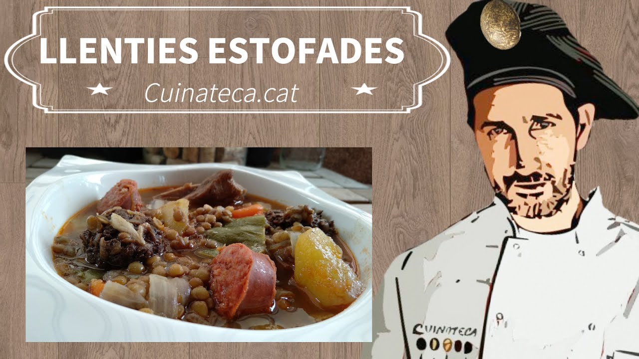 Com fer la recepta de LLENTIES ESTOFADES amb verdures i xoriço.. cap a la cuina!!