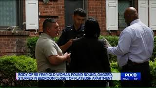 Brooklyn woman found dead in her closet, wrapped in a bed sheet