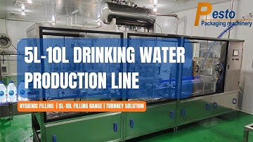 5L Water Filling Machine | Automatic 5-10L Bottle Filling and Packaging Line