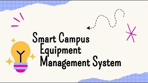SMART CAMPUS EQUIPMENT MANAGEMENT SYSTEM (AI MINI PROJECT)