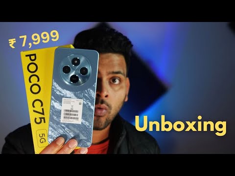 POCO C75 5G Unboxing & First Impressions: A Big Phone for the