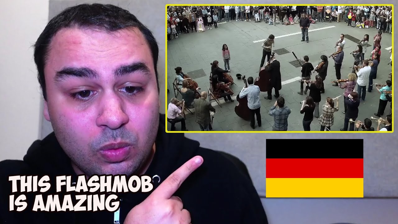 Flashmob - Ode an die Freude ( Ode to Joy ) Beethoven Symphony No.9 classical music REACTION