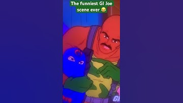 The Funniest GI Joe scene ever. Roadblock and Cobra Commander 😂 #shorts #gijoe #funny