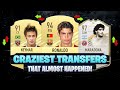 20 CRAZIEST TRANSFERS THAT ALMOST HAPPENED! 😱🔥 ft. Ronaldo, Messi, Neymar... etc