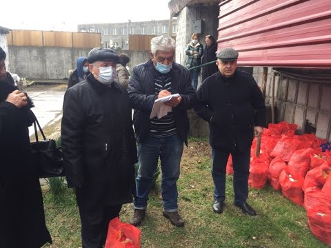ჰუმანიტარული დახმარება ფოთში განსახლებულ დევნილებს ჩაუტანეს