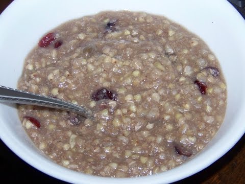 Buckwheat, Cranberry, Brown Sugar, Cereal