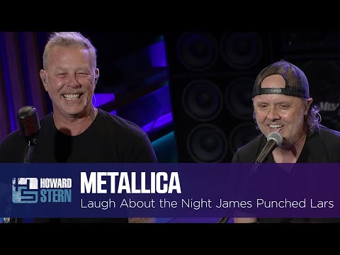 Metallica Laughs About the Night James Hetfield Punched Lars Ulrich