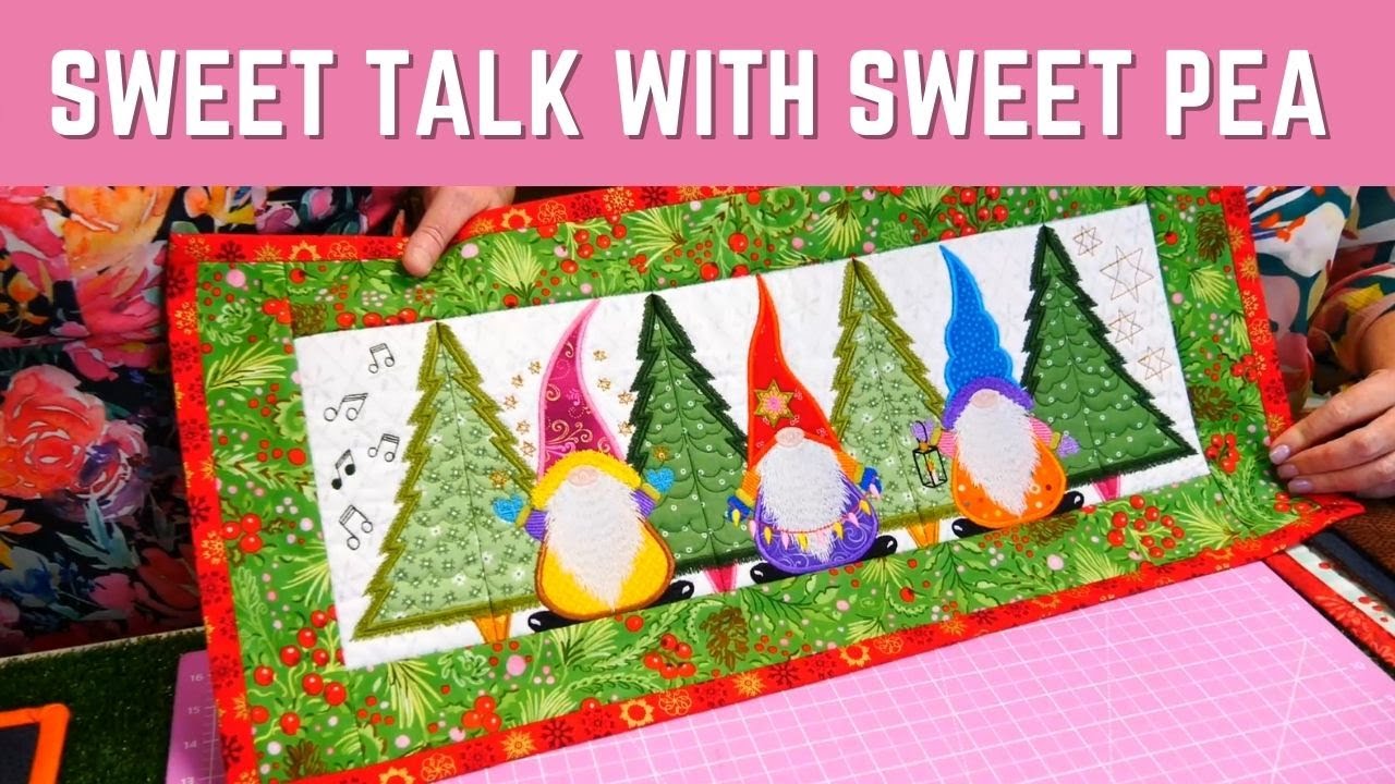 Exciting New Sew-A-long & Machine Embroidery Design News - Sweet Talk ...