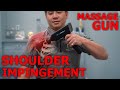 How To Use A Massage Gun For SHOULDER PAIN | Physical Therapist Teaches