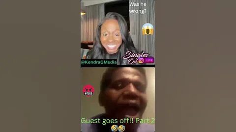 KENDRA G.  Guest goes off!! part 2