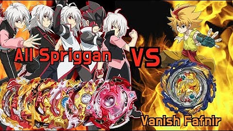 Beyblade Burst DBㅣAll Spriggan VS Vanish Fafnirㅣ역대 스프리건 vs 배니시 파브닐ㅣ슈프리전ㅣ예상밖의 선전!!