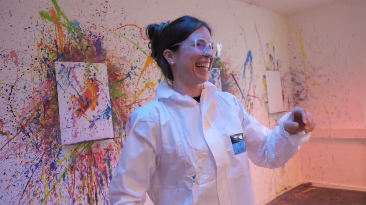 ART WAVE Action Painting Köln