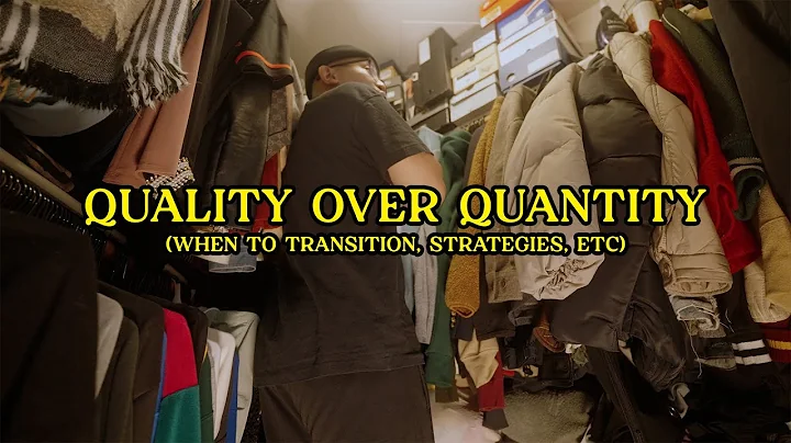 How I'm Transitioning from Quantity to Quality in Fashion (My Strategies, When to Transition & More)