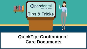 QuickTip:  Continuity of Care Documents