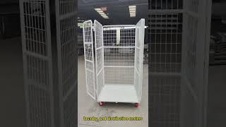 How to Optimize Your Warehouse with Roll Containers 📦 #storagesolutions#storage #warehouseequipment