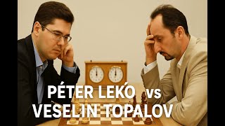Peter Leko vs Veselin Topalov | Candidates Clash of Titans – Dortmund 2002 screenshot 5