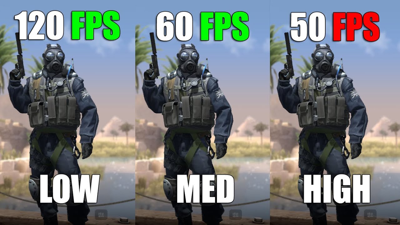 CSGO GT 730 | Low, Medium and High | Graphics Comparison - YouTube