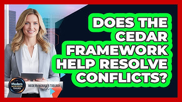 Does The CEDAR Framework Help Resolve Conflicts?