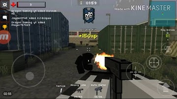 Pixel strike 3d gameplay Plus going up in rank.