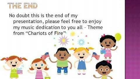 Self reflection at the end of elearning module