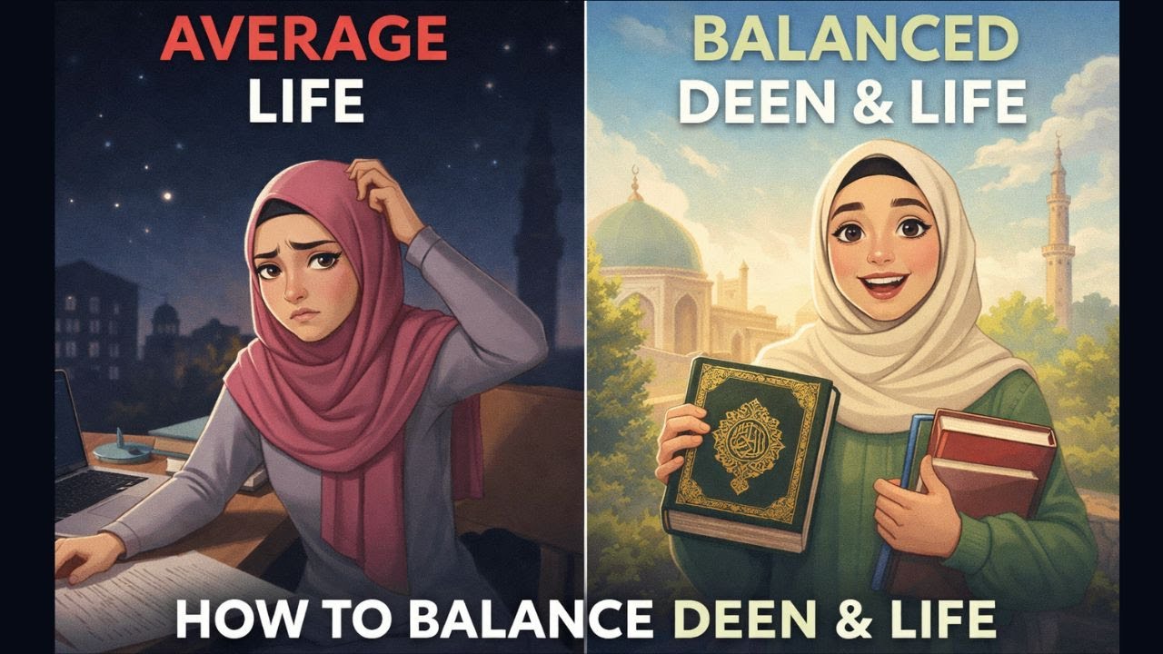 How a Muslim Girl Can Balance Deen and Life | Islamic Motivation for Sisters