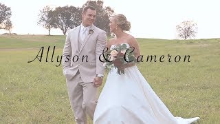 Allyson & Cameron's Wedding Video