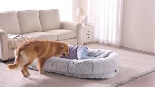 Human Dog Bed for Adults,