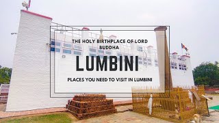 Lumbinia Visit To The Holy Birthplace Of Lord Buddhaलबन 