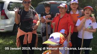 Hiking bersama Littlefootprint Bandung di Natural Hill Cisarua Lembang