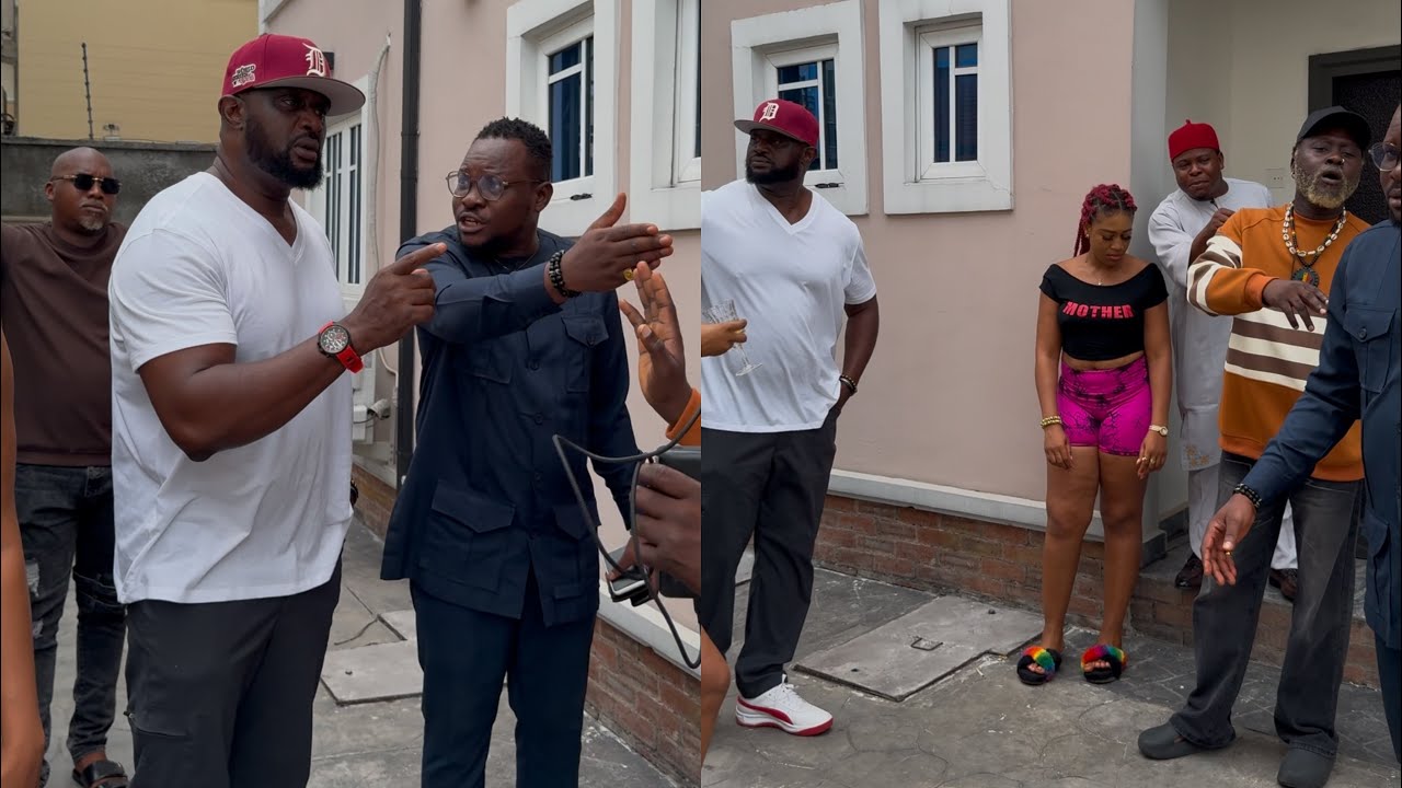 Nollywood actor gentle jack have exposed BigBlue fiancée dad