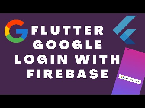 Flutter Google Login with Firebase | Gmail sign in with flutter