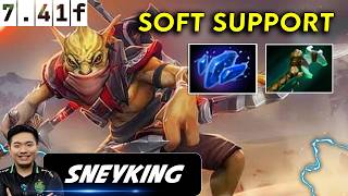 Sneyking Bounty Hunter Soft Support - Dota 2 Patch 7.41f Pro Player Full Gameplay screenshot 4