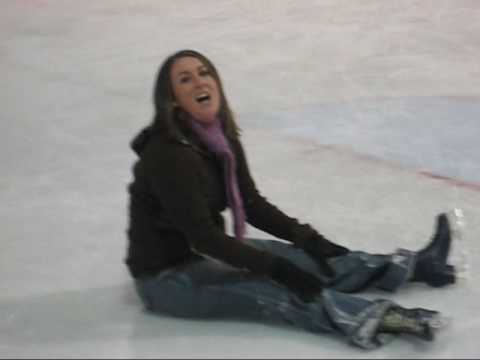 Cassie being an awesome ice skater