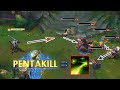 League Of Legends Master Yi 1v5 Pentakill Montage