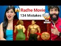 (134 Mistakes) In RADHE - Plenty Mistakes In "RAHDE" Hindi Movie | Salman Khan | Filmy Sins Reaction