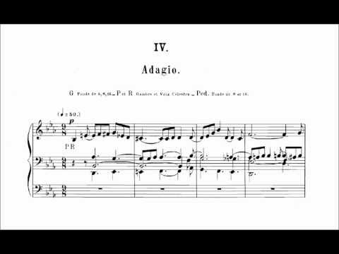 Ch.-M. Widor: Symphonie No. 1 - IV. Adagio